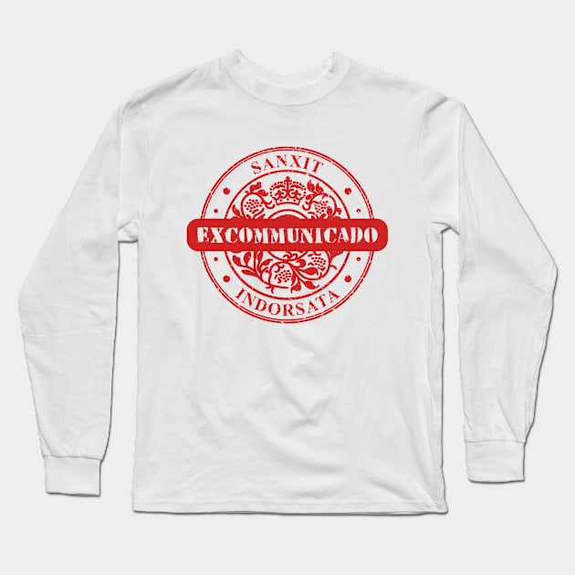 Excommunicado Long Sleeve T-Shirt by Three Meat Curry